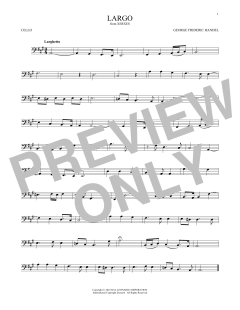 Largo von George Frideric Handel (Download) 