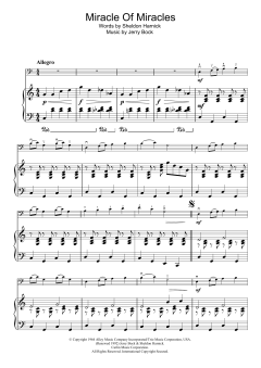 Miracle Of Miracles von Jerry Bock (Download) 