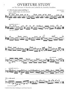 Overture Study von Nico Muhly (Download) 