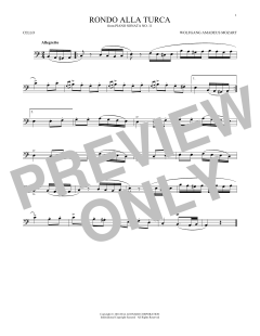 Rondo Alla Turca von Wolfgang Amadeus Mozart (Download) 