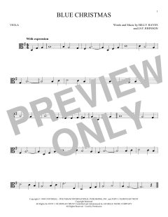 Blue Christmas von Elvis Presley (Download) 