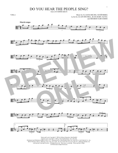 Do You Hear The People Sing? von Claude-Michel Schönberg (Download) 