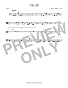Fur Elise, WoO 59 von Ludwig van Beethoven (Download) 