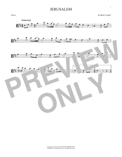 Jerusalem von C.H. Parry (Download) 