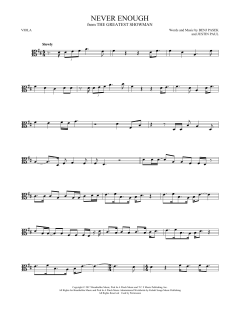 Never Enough von Benj Pasek (Download) 