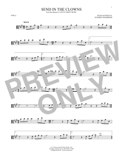 Send In The Clowns von Stephen Sondheim (Download) 
