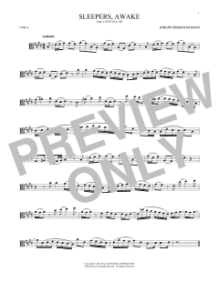Sleepers, Awake von Johann Sebastian Bach (Download) 