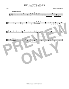 The Happy Farmer von Robert Schumann (Download) 
