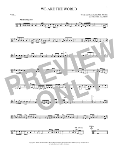 We Are The World von USA For Africa (Download) 