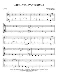 A Holly Jolly Christmas von Johnny Marks (Download) 