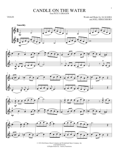 Candle On The Water von Helen Reddy (Download) 