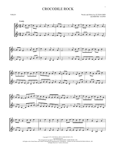 Crocodile Rock von Elton John (Download) 