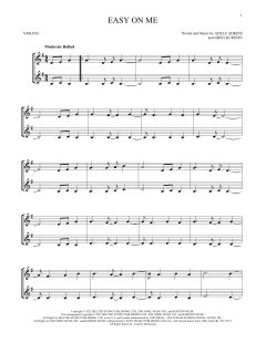 Easy On Me von Adele (Download) 