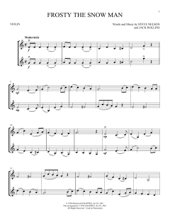 Frosty The Snow Man von Jack Rollins (Download) 