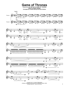 Game Of Thrones - Main Title von Lindsey Stirling (Download) 