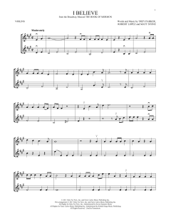 I Believe von Robert Lopez (Download) 