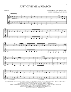 Just Give Me A Reason von Alecia Moore (Download) 