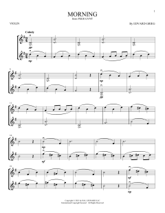 Morning von Edvard Grieg (Download) 