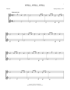 Still, Still, Still von Traditional Austrian Text (Download) 