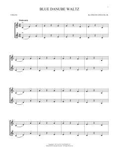 The Beautiful Blue Danube, Op. 314 von Johann Strauss II (Download) 