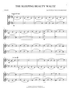 The Sleeping Beauty Waltz von Pyotr Il'yich Tchaikovsky (Download) 