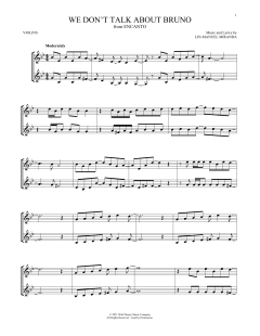 We Don't Talk About Bruno von Miranda Lin-Manuel (Download) 