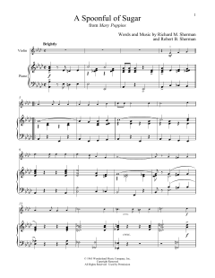 A Spoonful Of Sugar von Robert Bernard Sherman (Download) 