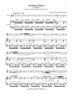 Arabian Dance von Pyotr Il'yich Tchaikovsky (Download) 
