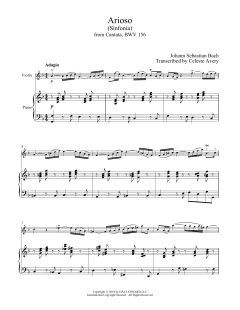 Arioso von Johann Sebastian Bach (Download) 