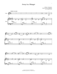 Away In A Manger von William J. Kirkpatrick (Download) 