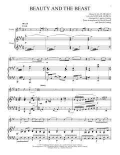 Beauty and The Beast Medley von Alan Menken (Download) 