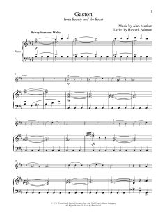 Gaston von Alan Menken (Download) 