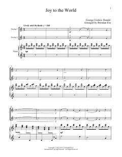 Joy To The World von Isaac Watts (Download) 