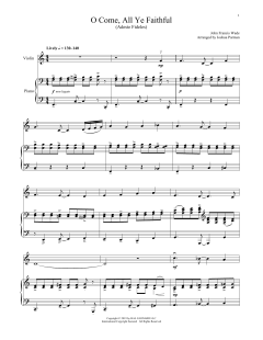 O Come, All Ye Faithful von Frederick Oakeley (Download) 