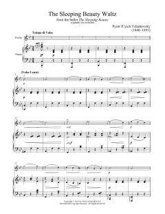 The Sleeping Beauty Waltz von Pyotr Il'yich Tchaikovsky (Download) 