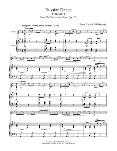 Trepak von Pyotr Il'yich Tchaikovsky (Download) 