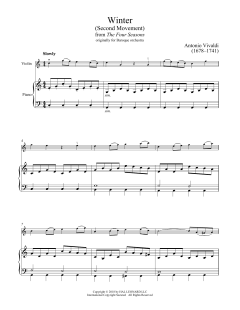 Winter von Antonio Vivaldi (Download) 
