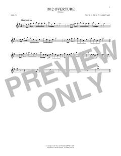 1812 Overture von Pyotr Il'yich Tchaikovsky (Download) 