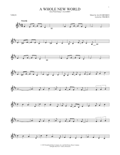 A Whole New World von Tim Rice (Download) 