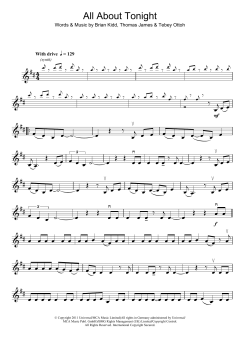 All About Tonight von Pixie Lott (Download) 