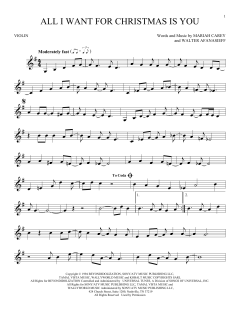 All I Want For Christmas Is You von Mariah Carey (Download) 