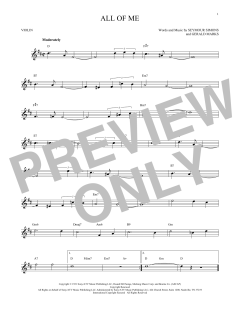 All Of Me von Gerald Marks (Download) 