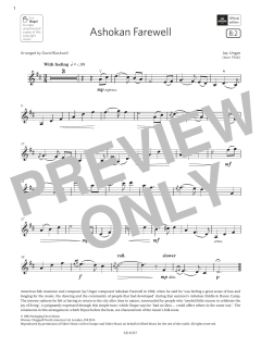 Ashokan Farewell von Jay Ungar (Download) 