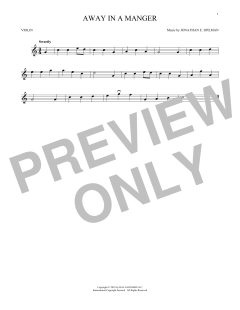 Away In A Manger von Jonathan E. Spilman (Download) 