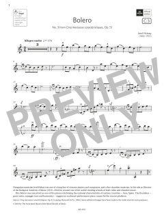 Bolero von Jenő Hubay (Download) 