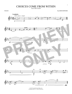 Choices Come From Within von Kris Bowers (Download) 