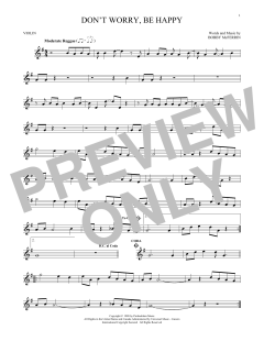 Don't Worry, Be Happy von Bobby McFerrin (Download) 