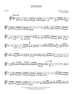 Fifteen von Taylor Swift (Download) 