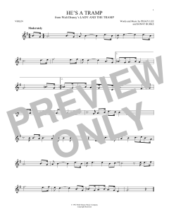 He's A Tramp von Peggy Lee (Download) 