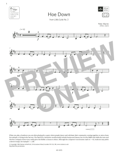 Hoe Down von Martin Peter (Download) 
